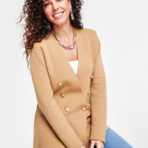 Women's Sweater Blazer, Created for Mivy's