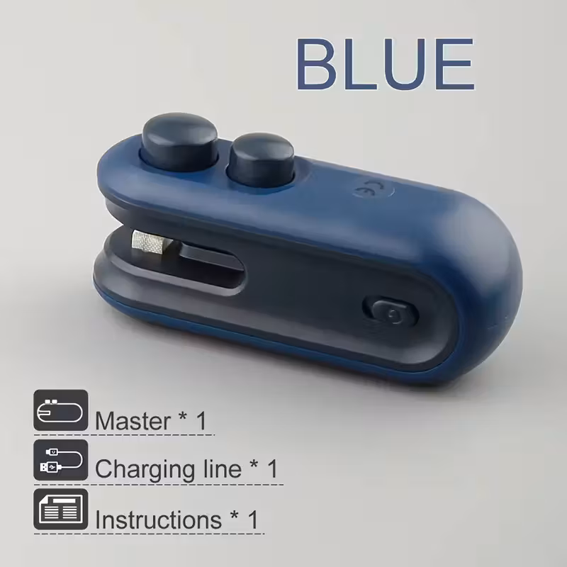 Household Sealing Machine, Plastic Wrap Closer with Snack Bag Zipper and Locking Tool