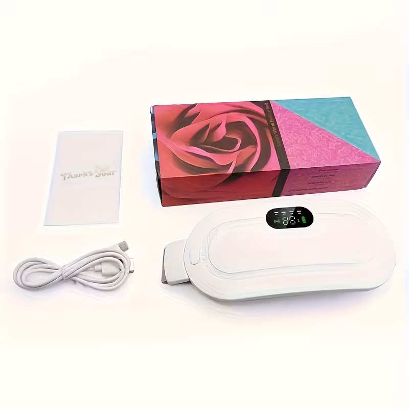 Women's Portable Heating Belt, Sunshine USB Rechargeable, 3-Speed Temperature and 4-Speed Massage, Fast and Warm Abdominal Wrap, Perfect Gift