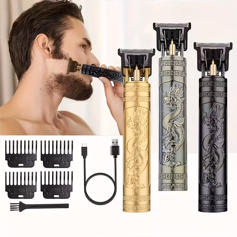 Men'S Hair Clippers, Cordless Hair Trimmers, Professional Grooming Kits, Precision T-Blade Trimmers, Sharp And Easy to Use, Men'S Grooming Sets, Gift Packages, Suitable for Giving to Friends And Family, a Small Gift for Loved Ones And Friends on a D
